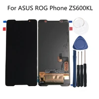 original lcd display touch screen digitizer assembly for asus rog phone zs600kl