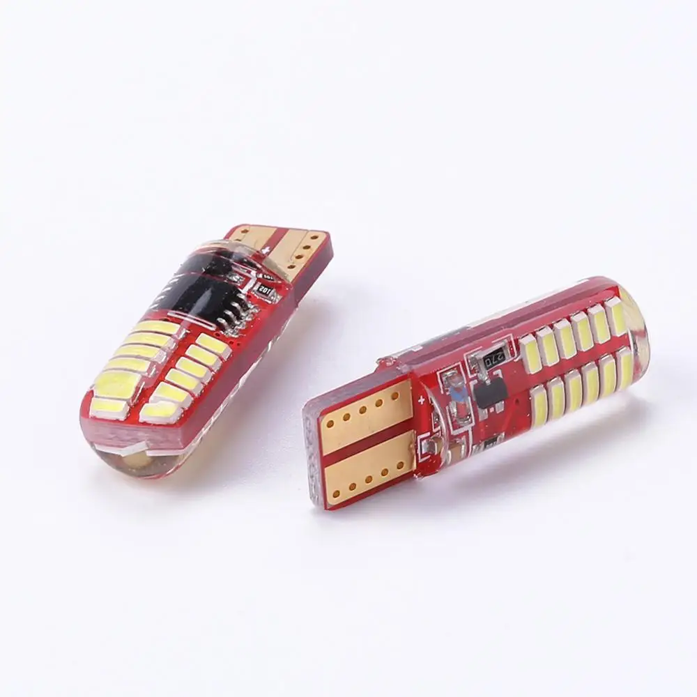 2 шт 12В 5 Вт автомобиля Ширина светильник лампочка Водонепроницаемый силиконовая