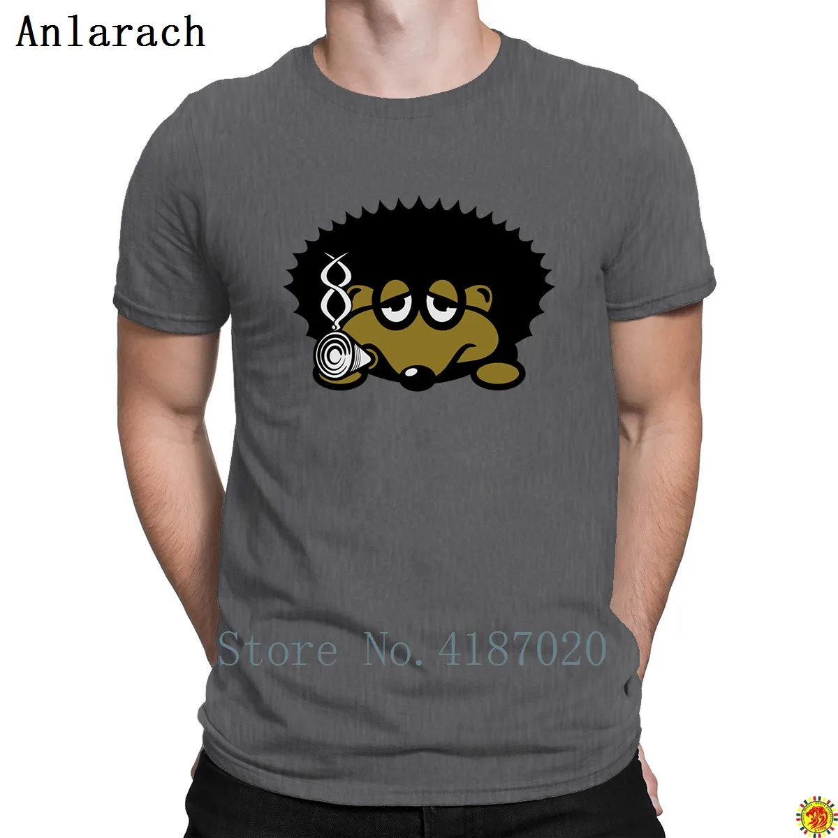 Kiffen Hedgehog футболки с натуральным составом высокое качество мужской костюм