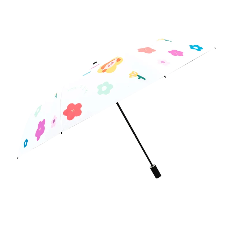 Зонт женский складной автоматический с защитой от УФ лучей и ветра|Зонтики| |