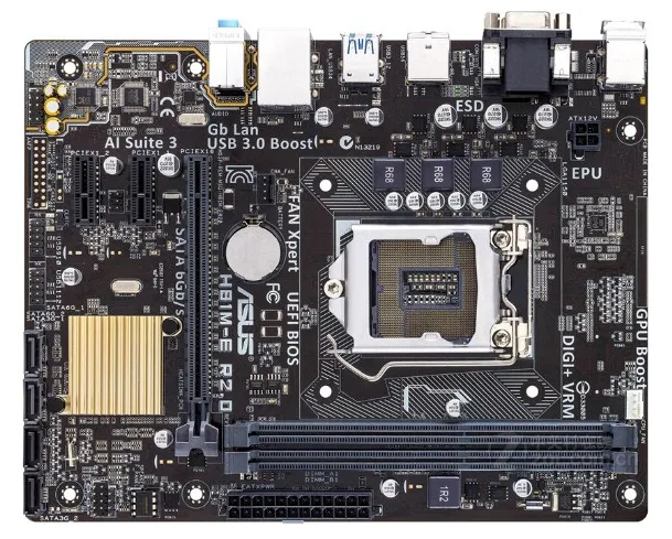 

Asus H81M-D/K/C/A/E R2.0/PLUS Desktop 1150 motherboard supports I34160 4590 4170 I7 4770 NOT B85 Z87