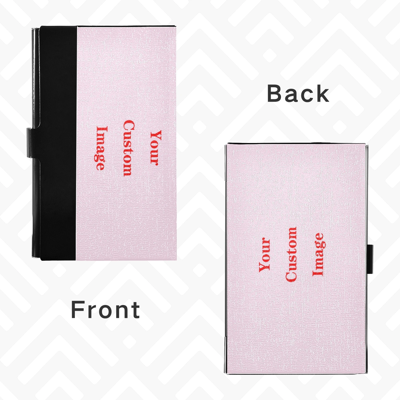 Чехол для кредитных карт с металлической крышкой из нержавеющей стали | Багаж и