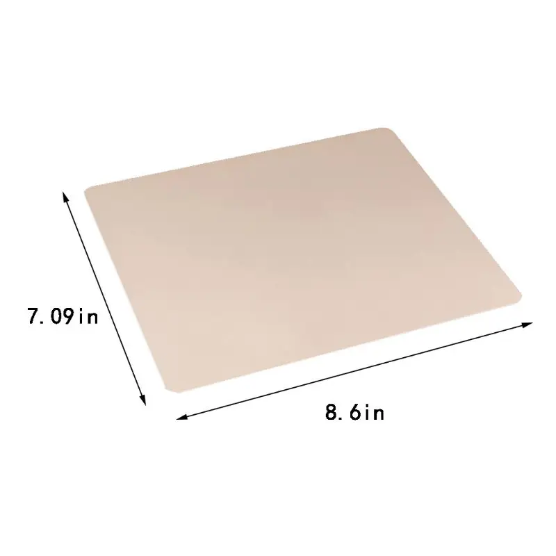 

22x18CM Aluminum Alloy Mouse Pad Anti-slip Mousepad Gaming Mice Mat for Computer