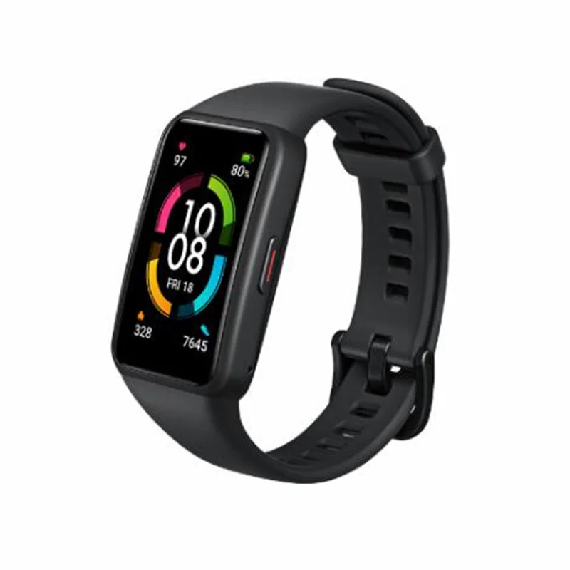 Оригинальный Смарт браслет Honor Band 6 AMOLED Водонепроницаемый Фитнес с Bluetooth