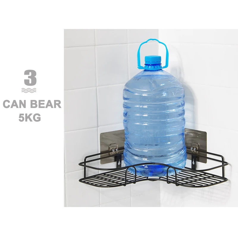 Горячая треугольная настенная угловая стойка для ванной кухни душевой кабинки