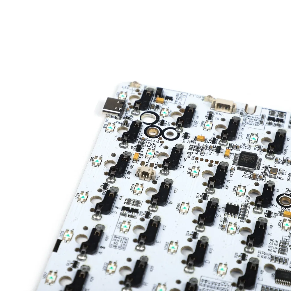GK64 GK64S клавиатура комплект CNC деревянный корпус Bluetooth Проводная пластина pcb