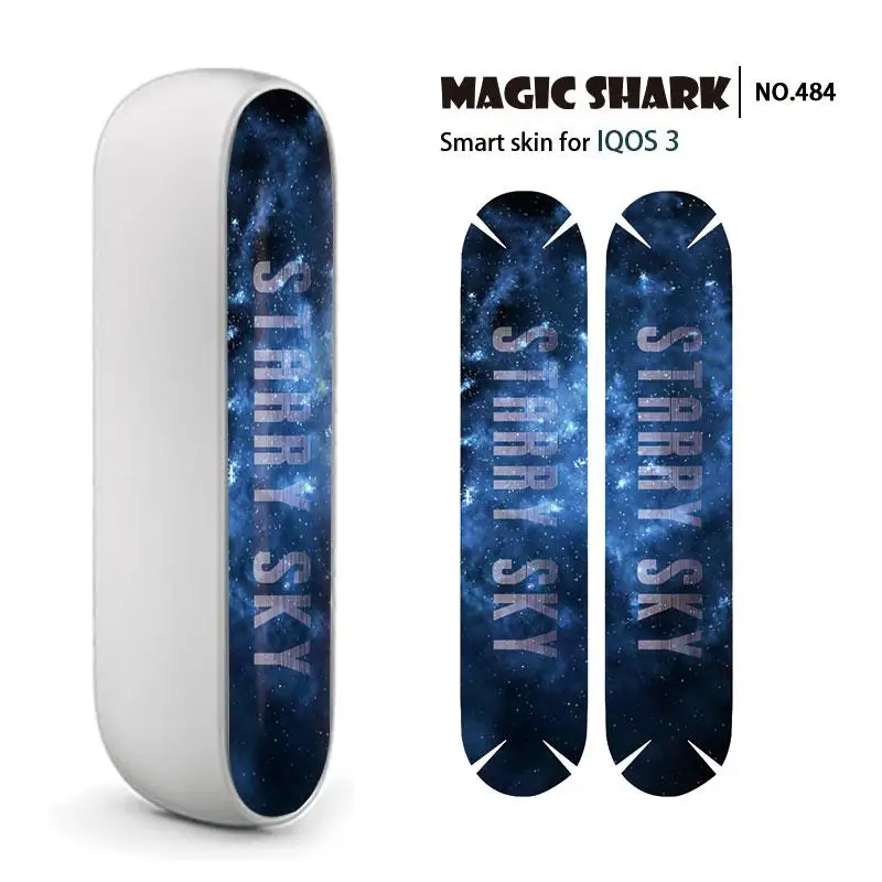 Модная наклейка-пленка для IQOS 3 IQOS3 0 D ПВХ без выцветания звездное небо светильник