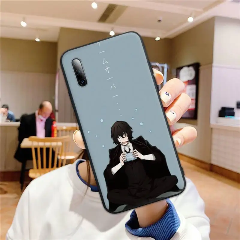 

Anime Bungou Stray Dogs Dazai Osamu Phone Case for Samsung S7edge s8 s9plus s10 lite2019 2020 S20ULTRA S20plus Cover