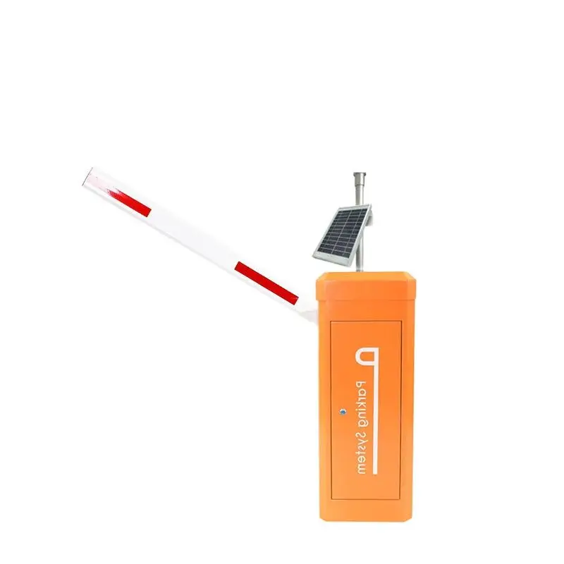 

Solar Car Road Gate Parking Lot And Toll System Boom Guardrail Remote Parking Lot Safety Fence Automatic Boom Electric Gate