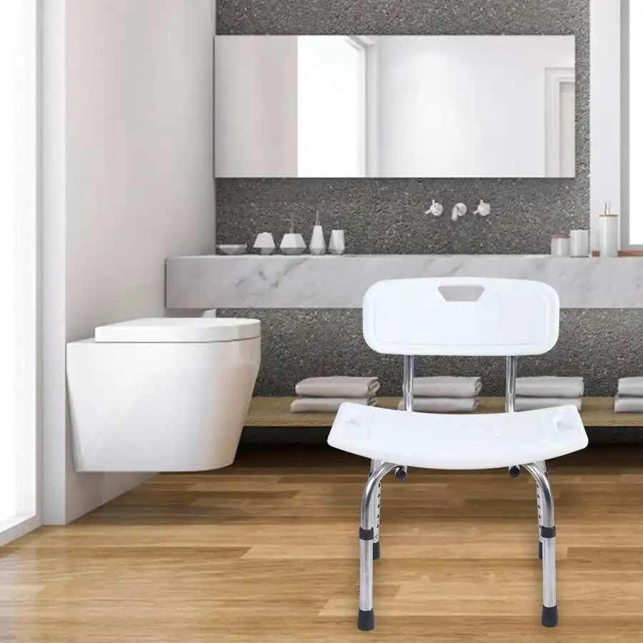 Регулируемый стул для душа скамейка портативные сиденья ванны с задней