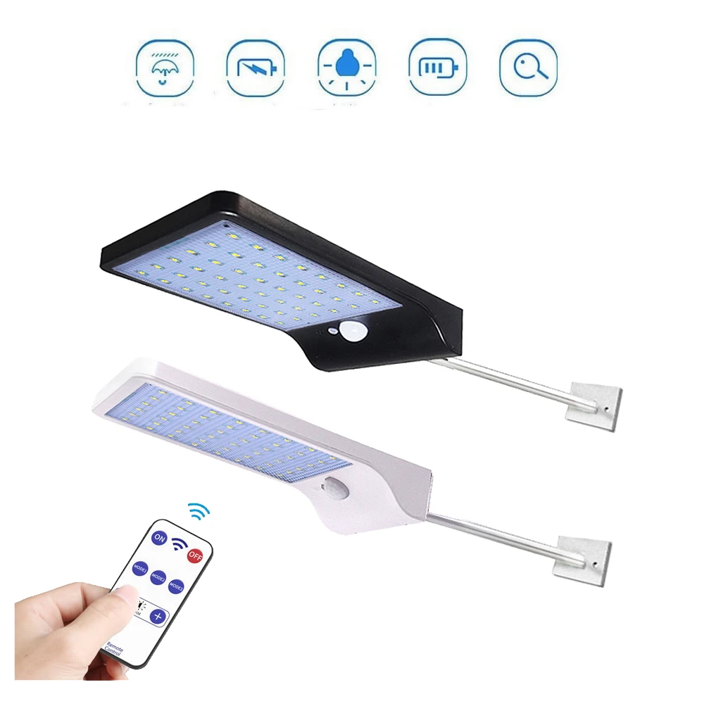 Модернизированный Светодиодный Солнечный настенный светильник с 3 режимами 7