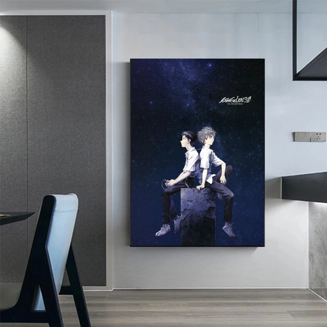 

Canvas Hd Prints Painting Wall Art Moderne Anime Evangelion Nieuwe Theatrale Editie Poster Home Decor Modular Foto Living Room