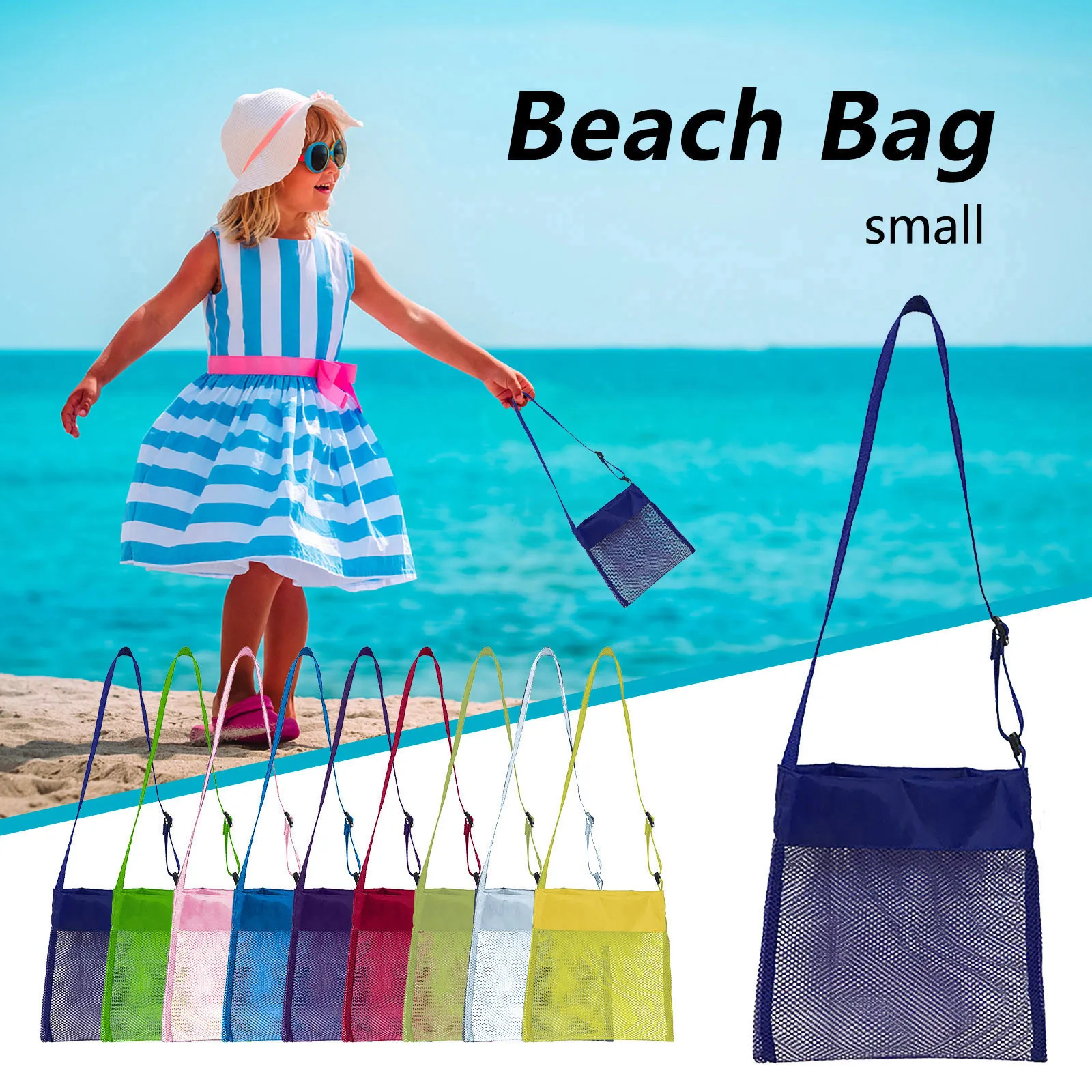 

Baby Juguetes Para Niños Beach Trumpet Beach Toy Mesh Bag Kids Shell Collecting Bag Beach Sand Toy Trumpet игрушки для детей #29