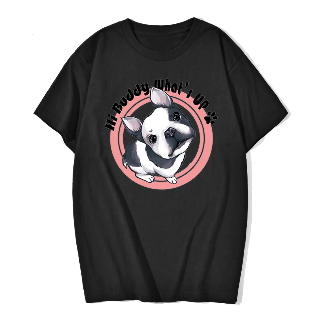 

Cute Dogs Print T-shirts Women's Cartoon Lovely Loose Casual Streetwear Cotton Tops 2020 New Summer Short Sleeve Tee Shirts