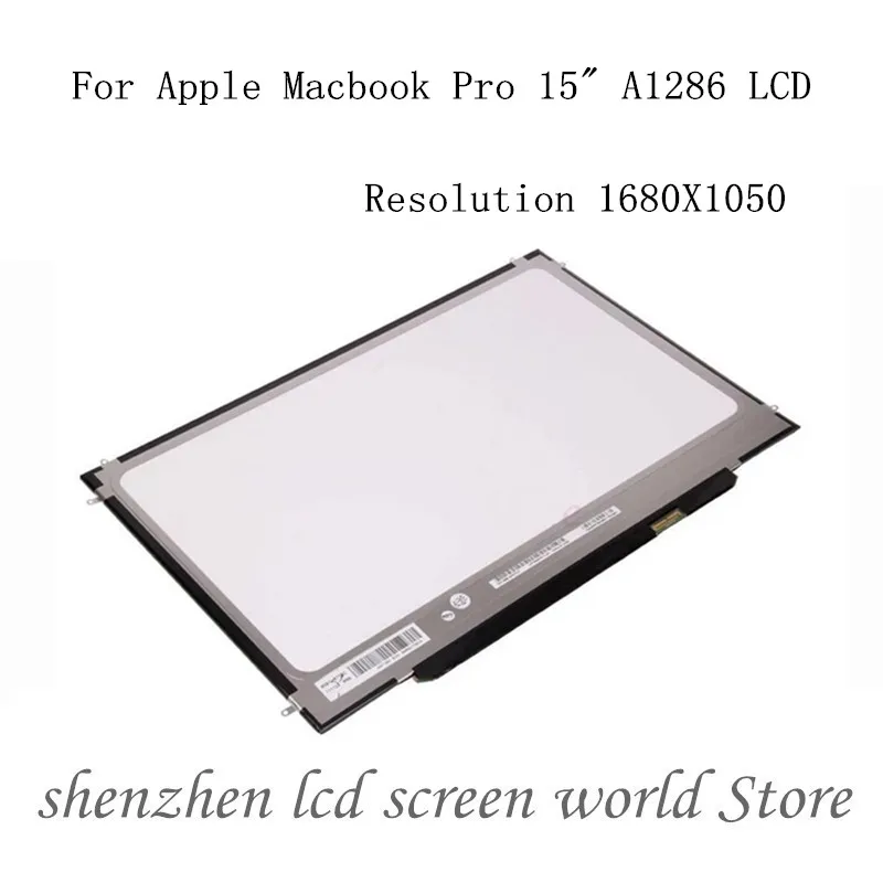 Оригинальный ЖК-дисплей для Apple Macbook Pro 15 дюймов A1286 Глянцевый светодиодный экран