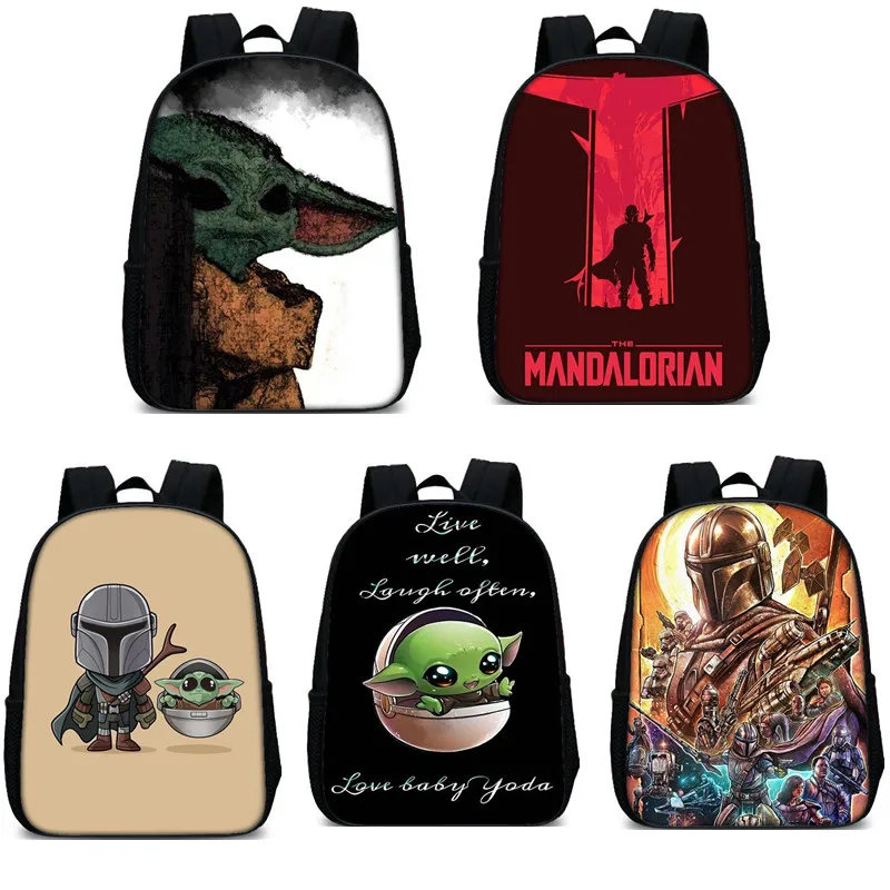 Новинка детский рюкзак 35 см в стиле Диснея мандалор объемная вместительная