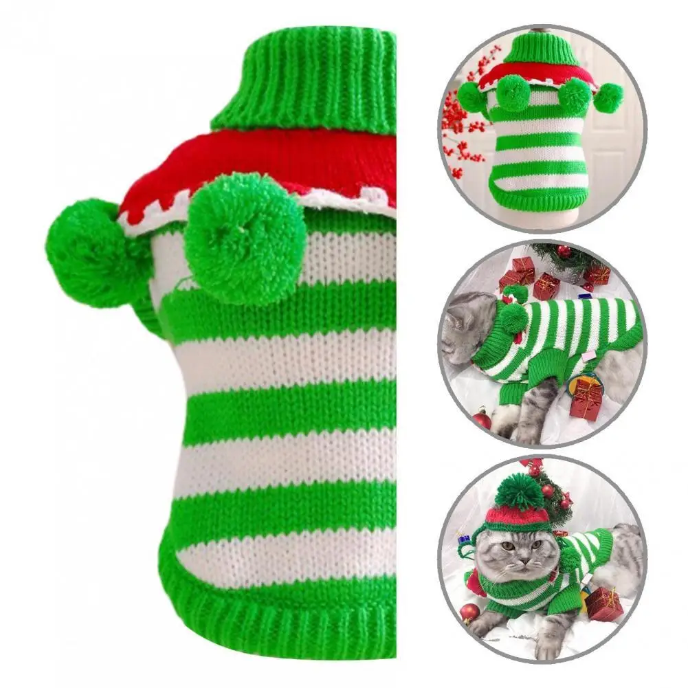 

Attractive Practical Fashion Cat Sweater Decorative Pet Clothes Easy to Wear for Autumn