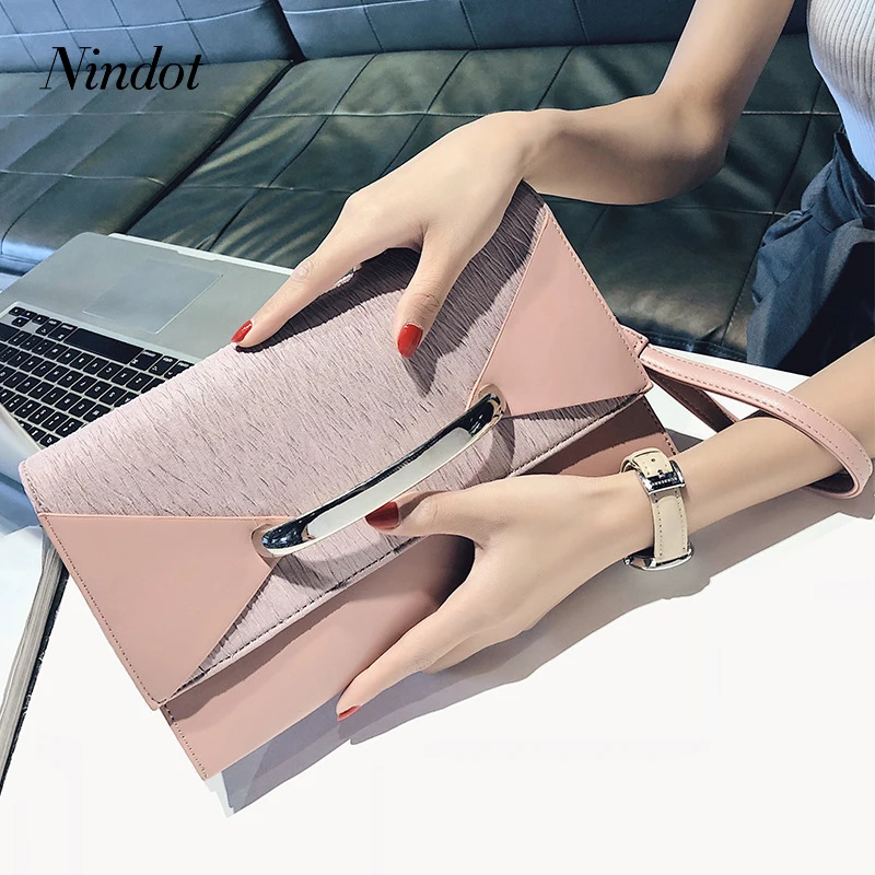 Nindot конверт женский клатч сумка для вечерние женские сумки через плечо сумка-мессенджер розовый серебряный черный вечерняя маленькая сумка через плечо