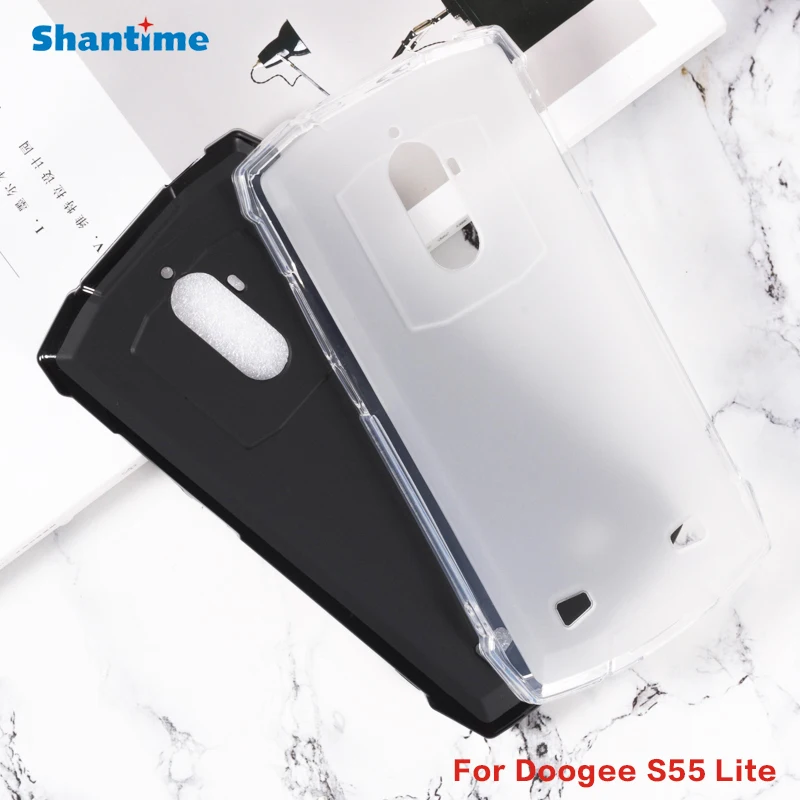 Мягкий силиконовый защитный чехол из ТПУ Для Doogee S55 Lite | Мобильные телефоны и