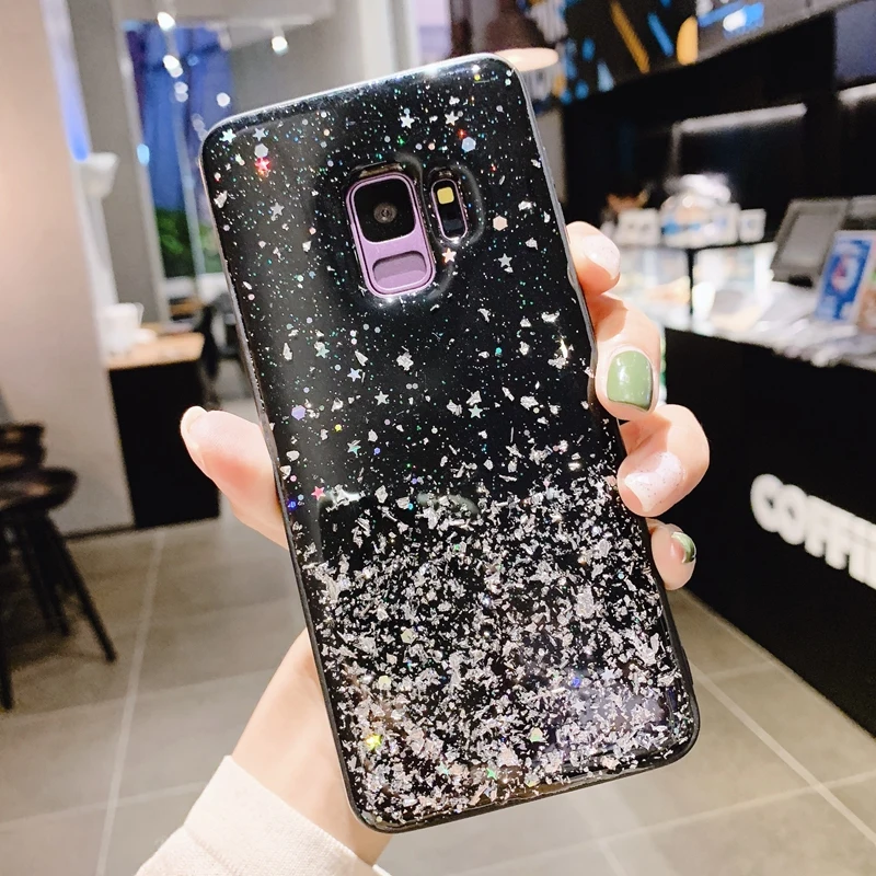 Мягкий Черный силиконовый чехол из ТПУ для Samsung Galaxy S7 Edge S8 S9 S10 Plus S10e | Мобильные