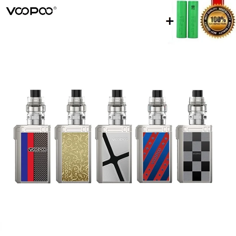 Оригинальный набор VOOPOO Alpha Zip 180 Вт бокс мод с 4 мл Maat Vape Tank MT M2 M1 сетчатая катушка