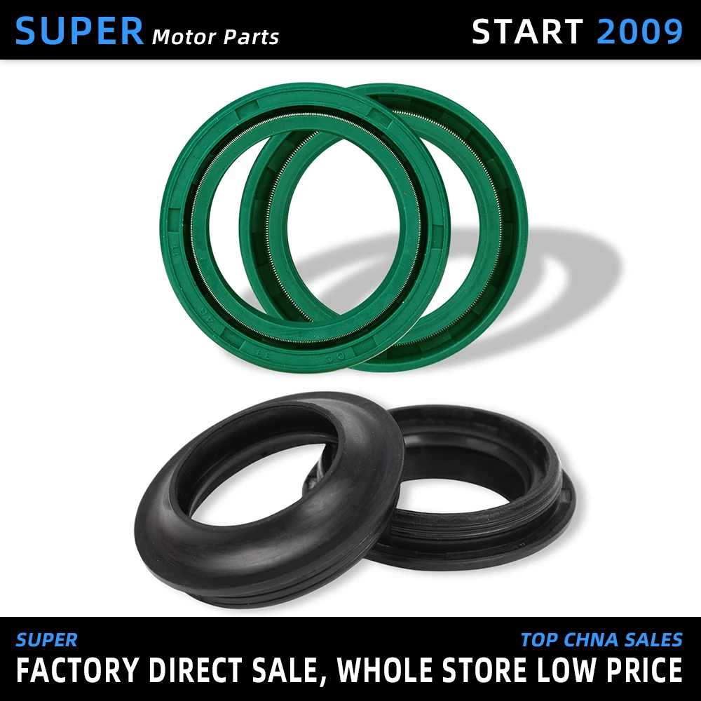 

33x46x11 33 46 11 Front Fork Damper Shock Absorber Oil Seal and Dust Seal ring 33*46*11 FOR Honda CA250 CA 250 Motorcycle