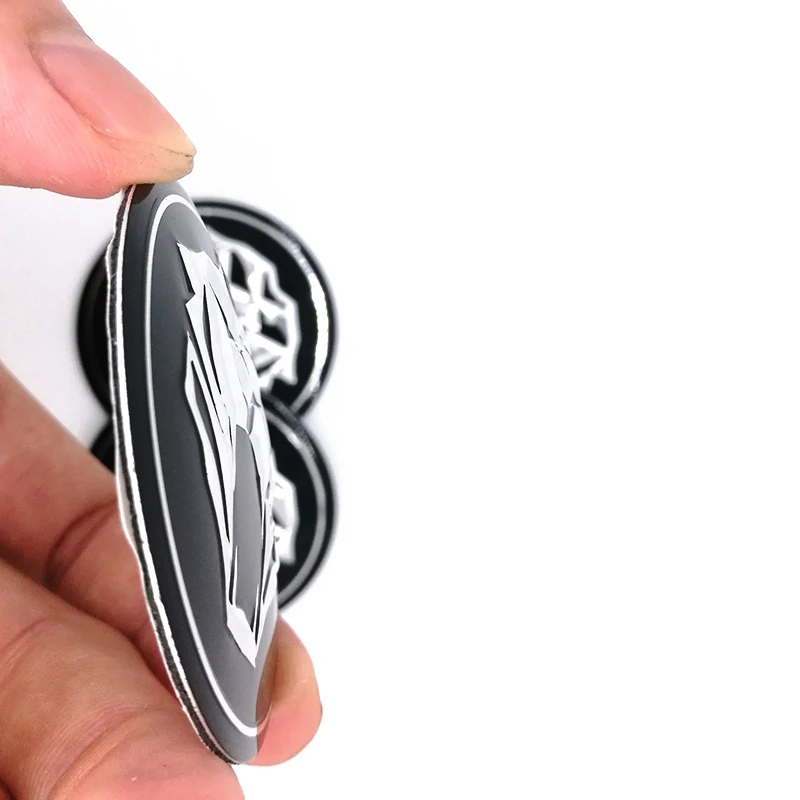 4pcs/set Car Wheel Center Hub Caps Badge Emblem Decal Cover Tiger head logo stickers For styling | Автомобили и мотоциклы