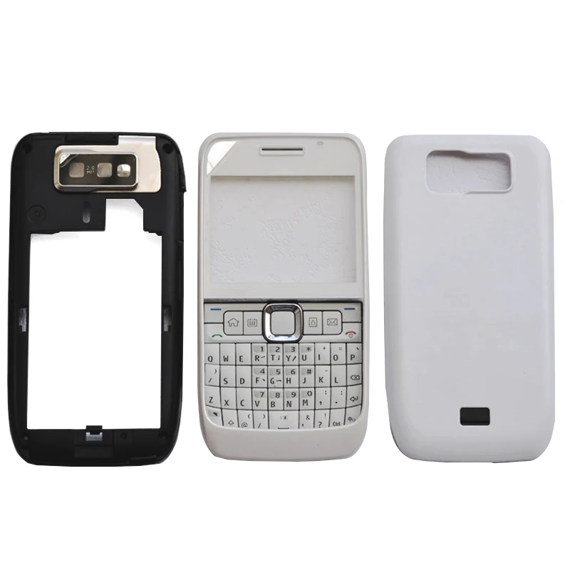 ZUGZUC новый пластиковый полный корпус для Nokia E63 Полный Корпус задняя крышка +