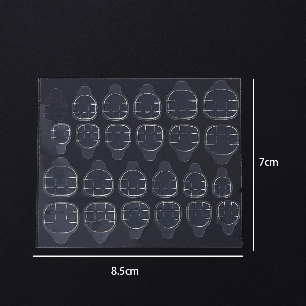 5 листов/упаковка прозрачные водонепроницаемые клейкие вкладки кристально