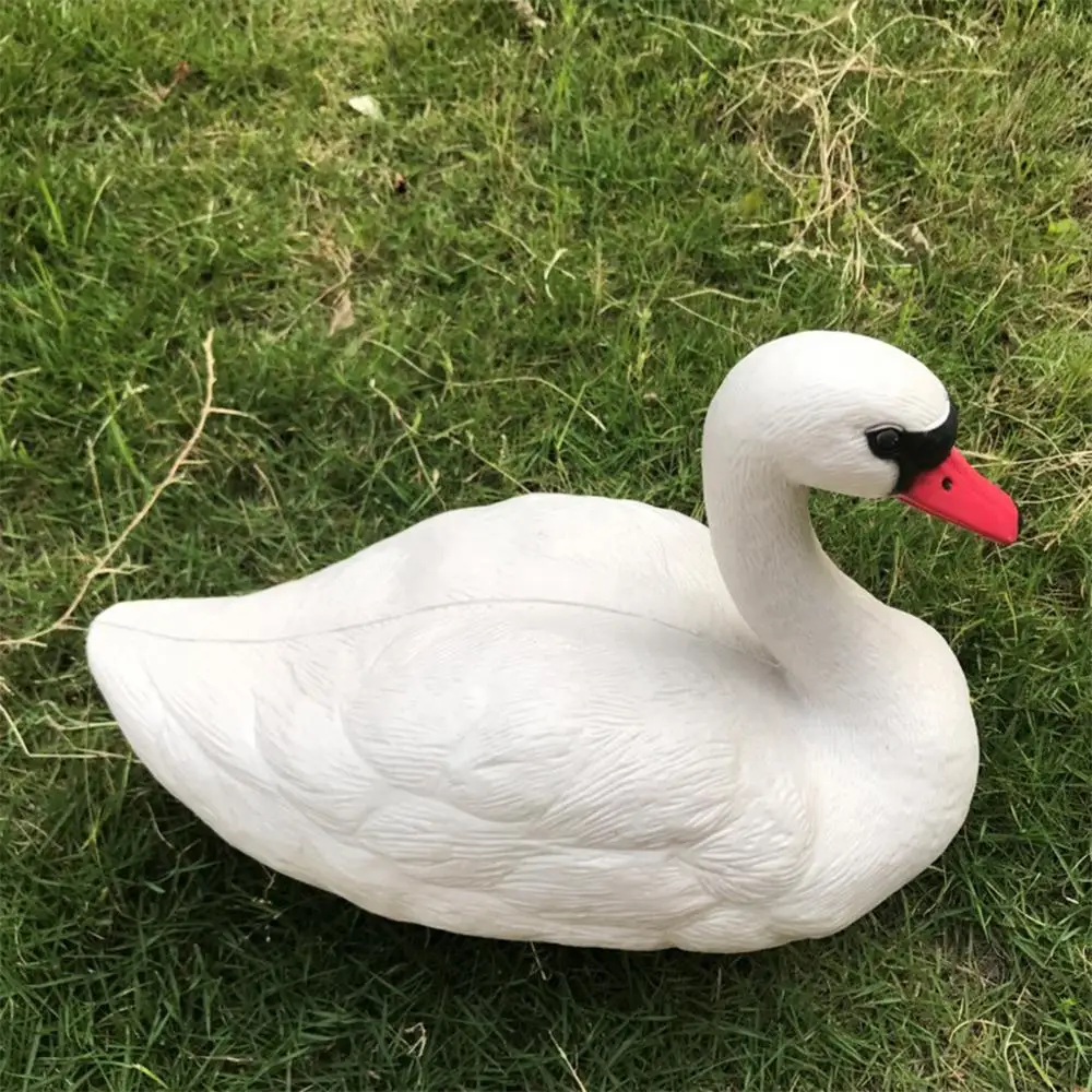 1 шт. охотничья белая приманка садовый пластиковый пруд гусиный декор Белый