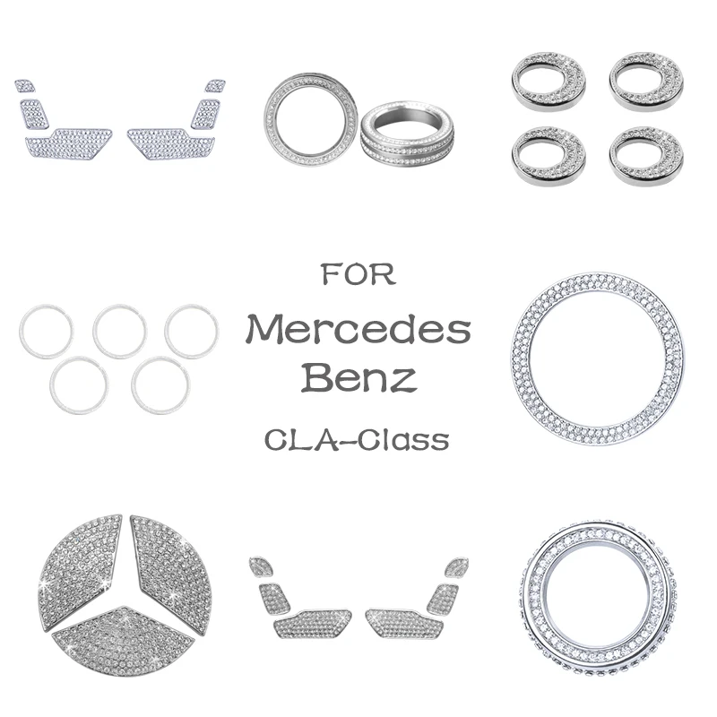 Для Mercedes Benz Аксессуары CLA Класса C117 AMG Bling Стикер Интерьер Детали Украшения