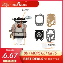 Карбюратор kelkong 10 мм Carb Kit Walbro WYJ-138 PMW часть 4088 подходит для Мини Мото 33CC 36CC Краген Zooma газовый скутер карманный велосипед