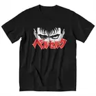 Футболка мужская хлопковая с японским Аниме Манга, смешная рубашка с коротким рукавом, с принтом Gatsu Gattsu