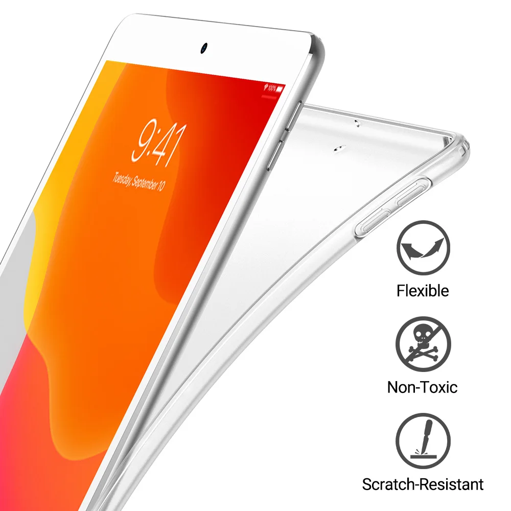 Чехол ESR для iPad Mini 5 7 Gen 7th 10,22019, прозрачный жесткий чехол с клавиатурой Smart Cover, тонкий прозрачный чехол для iPad mini5 7,9
