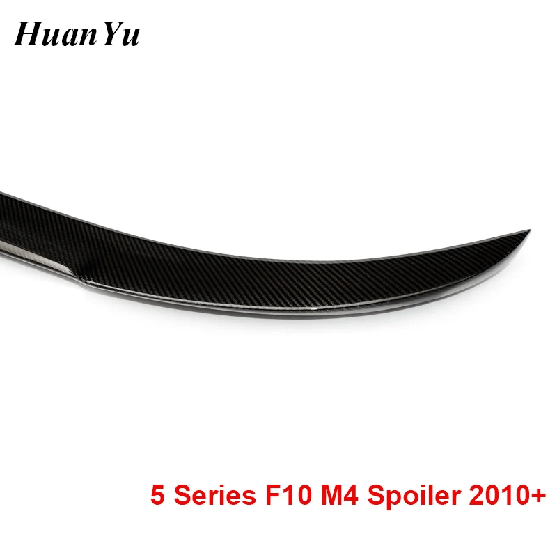 F10 F18 M5 спойлер для багажника из углеродного волокна M4 Style Ducktail BMW 5 Series Duck губ Boot Wings