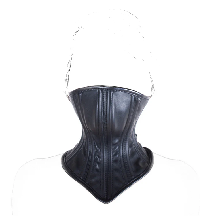 Slave Косплэй высокие кожаные ботинки осанки колье растяжения в готическом стиле с