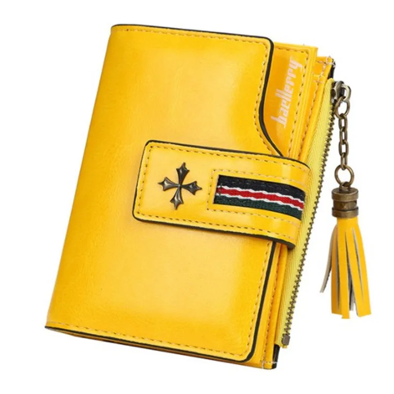 

Baellerry new personalized lady's purse 2021 tassel zipper Best lady's short purse zero purse lady Luxury Brand fashion leisure