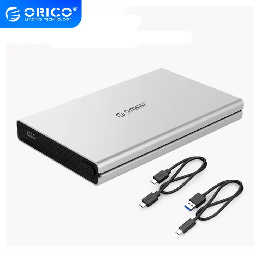 Корпус ORICO для HDD USB3.0 / Type C к SATA3.0 алюминиевый корпус с поддержкой UASP Samsung 2 5 дюйма