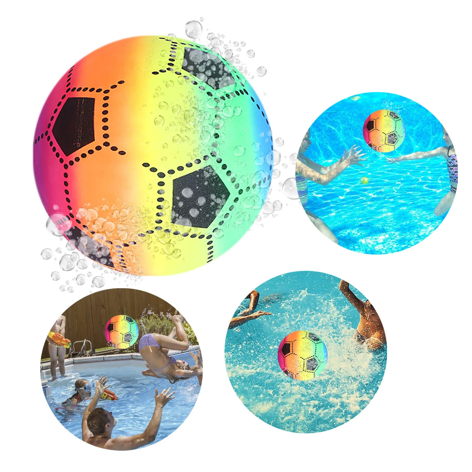 

Water Ball Combo Pack Underwater Passing Ball Diving Swimming Pool Game Pool Accessories Water Balloons Games Football Juguete