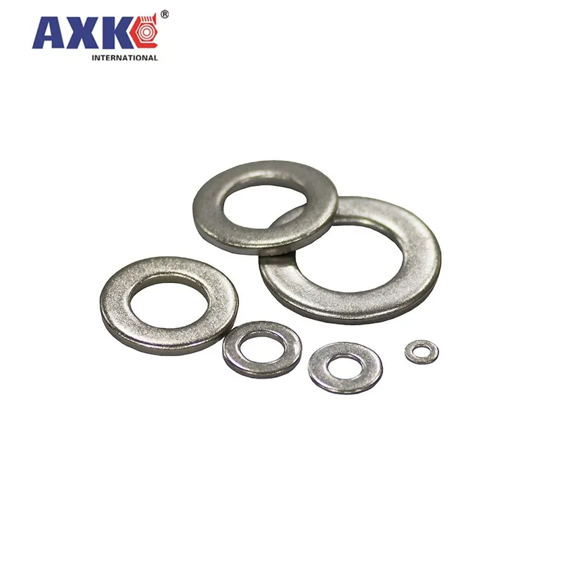 1/100X M2.5 M3 M3.5 M4 M5 M6 M8 M10 M12 M14 M16 A2-70 304 Stainless Steel Large Size Oversize Big Wider Flat Washer Plain Gasket |
