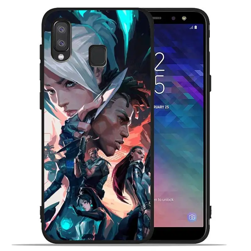 

Shooting Game Valorant Silicone Phone Case for honor 5A 8A 7A 8x 9x 9 10 lite Pro 20 7c 8c PLAY V30 Cover
