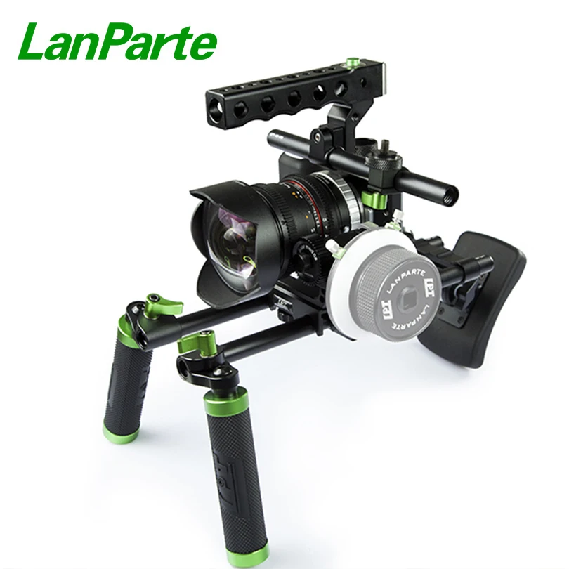 

Lanparte BMPCC Camera Basic Rig Kit for Blackmagic Pocket Cinema Camera with Chest Pad