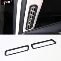 jho carbon grain car front pillar vent outlet cover trim overlay bezel for ford explorer 2020 2021 st xlt limited accessories