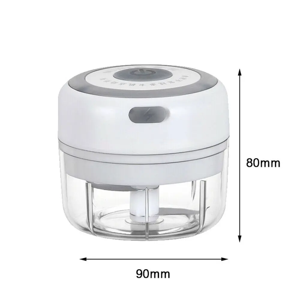 Электрический миниатюрный измельчитель чеснока Еда растительного Сердцеед