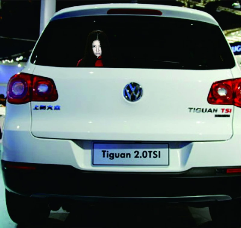 Ужасная серия автомобильный Стайлинг наклейка на заднее стекло