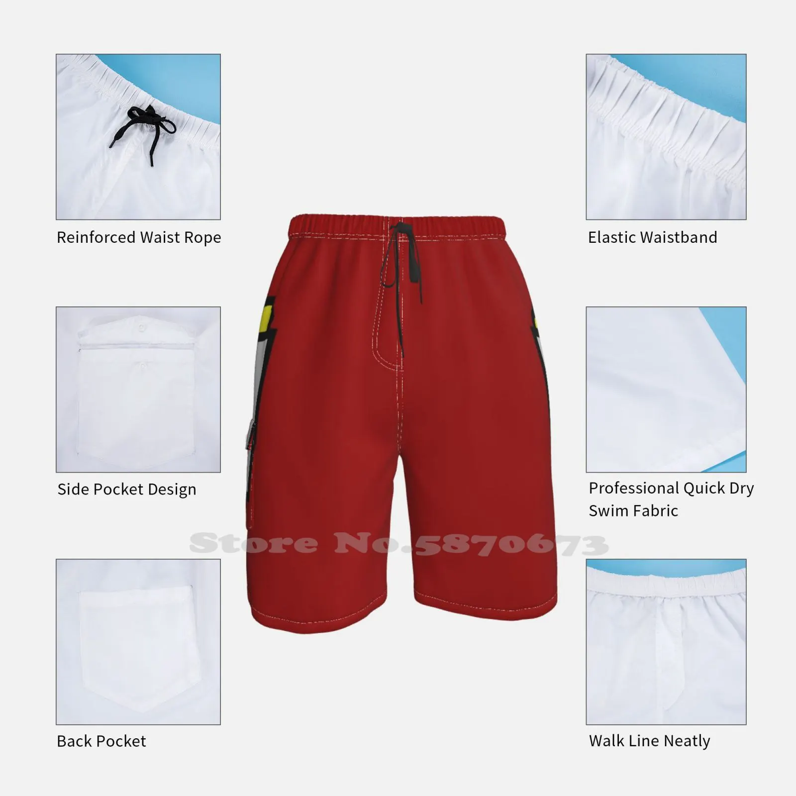 Ведро для попкорна-Preview &amp Re-View мужские летние короткие брюки пляжные шорты