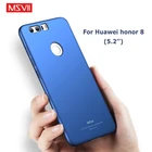 Чехол для Huawei Honor 8, тонкий матовый чехол Msvii для Huawei Honor 8 Lite, Жесткий Чехол для Huawei Honor 8, чехлы 5,2
