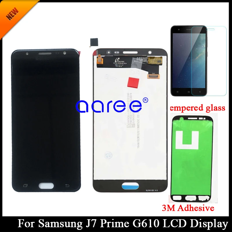 Оригинальный ЖК экран для Samsung J7 Prime G610 дисплей G610F с сенсорным экраном и