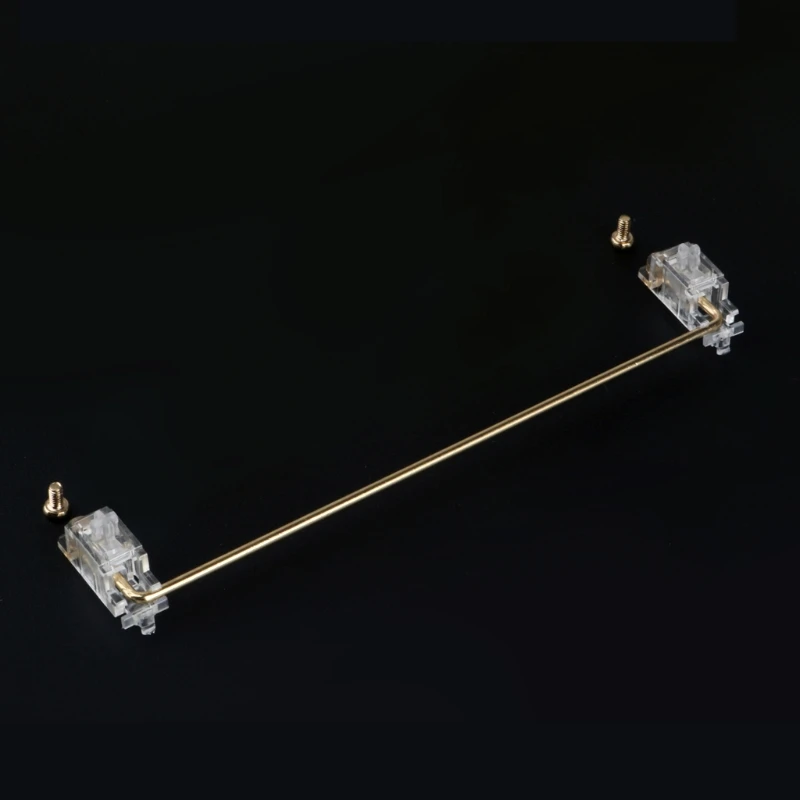 

Gold Plated Pcb Screw in Stabilizer Mechanical Keyboard Mounted Stabilizer Modifier Key Stabiliser Plate