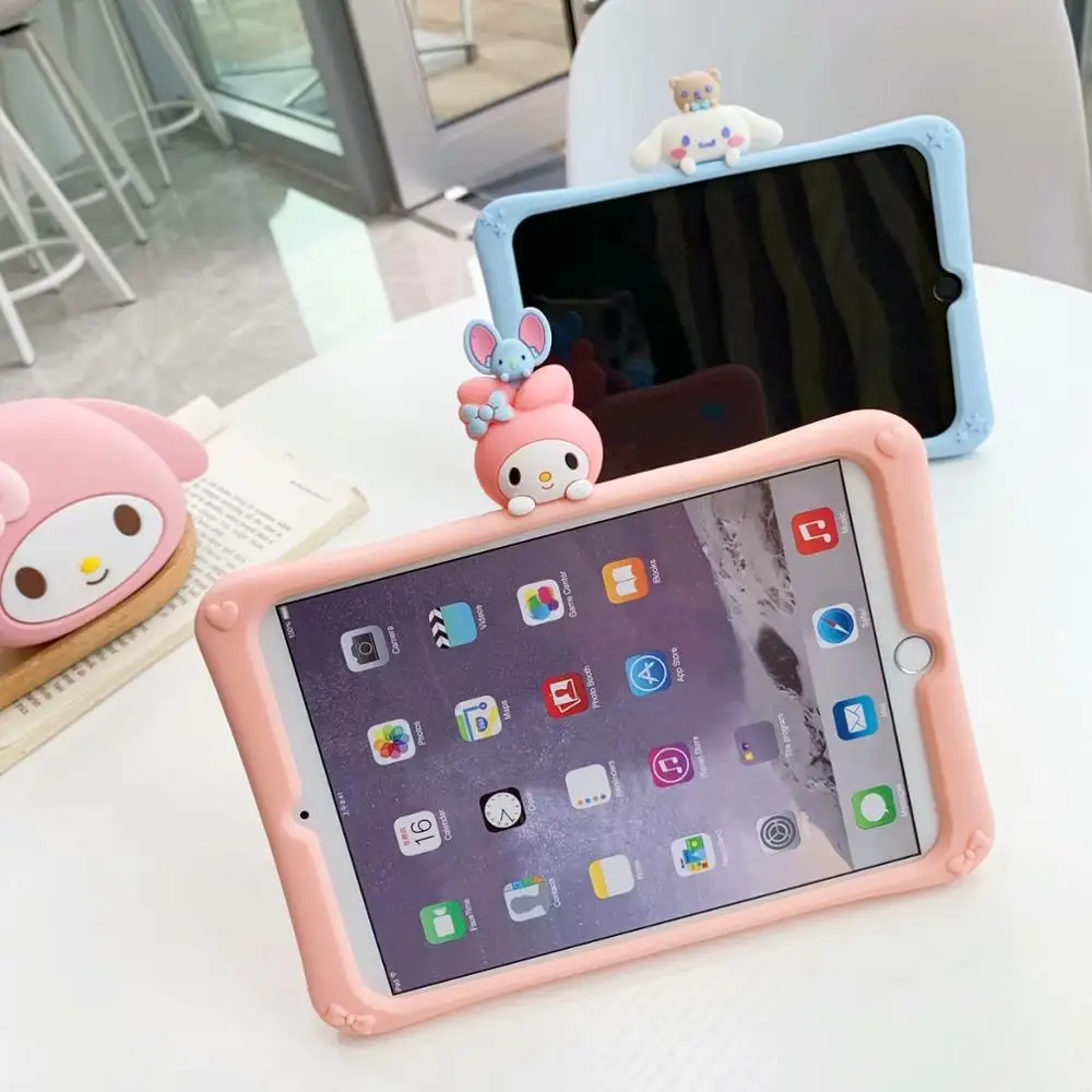 Детский мультяшный силиконовый чехол для Ipad 5 6 Air 1 2 3 10 pro 11 2018 IPad 234 Mini 4 защитный
